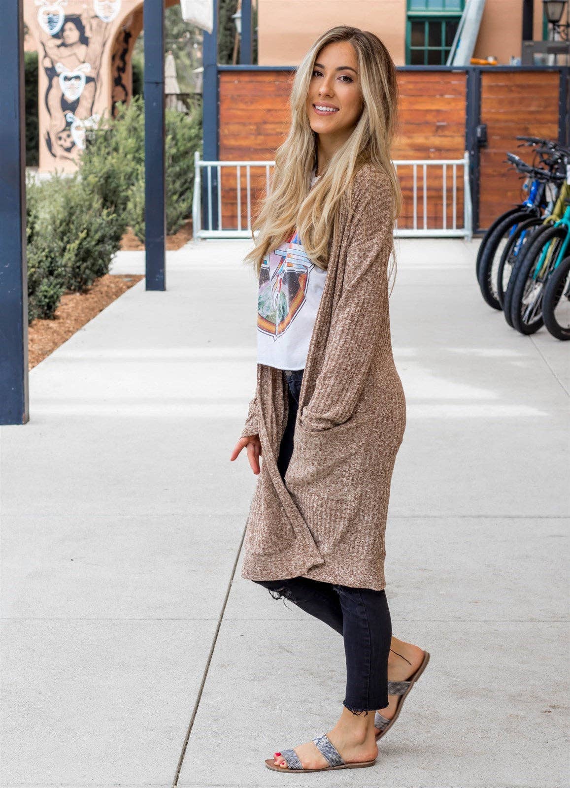 Textured Knit Cardigan