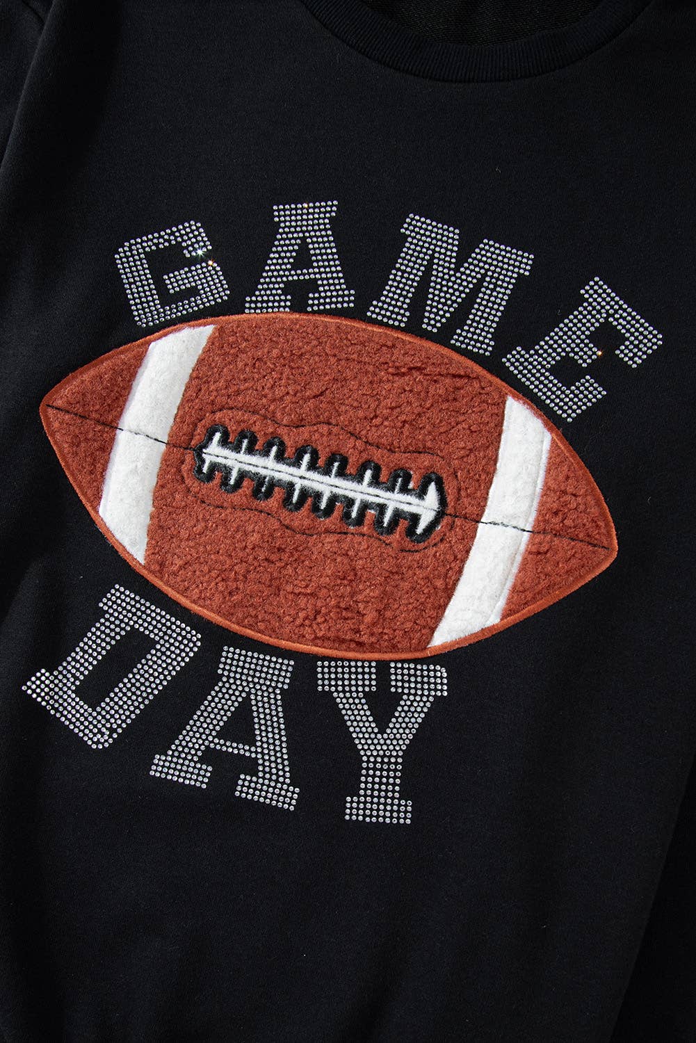 Sunday Kickoff Game Day Lounge Set – Black Football Graphic-Shorts