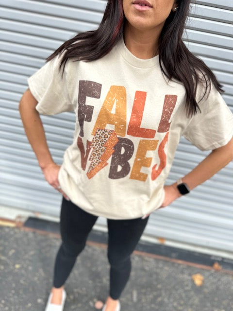 Fall Vibes Oversized Tee
