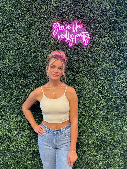 Kelly Ribbed Cropped Cami