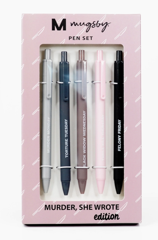 True Crime Pen Set