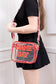 The Game Day Clear Crossbody – Red or Grey Letters