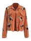 Sequin Football Corduroy Jacket