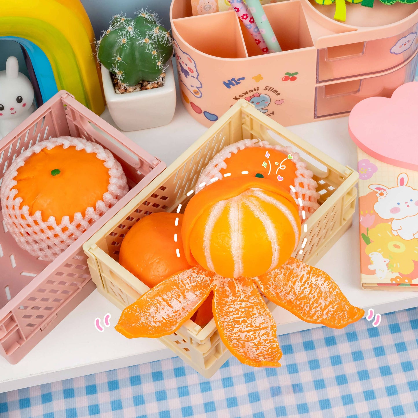 Tangerine Cutie Peeling Fidget Sensory Toy