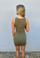 Adel Ribbed Bodycon Dress