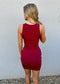 Adel Ribbed Bodycon Dress
