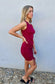 Adel Ribbed Bodycon Dress