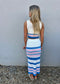 Ariana Sleeveless Two-Piece Skirt Set-Top
