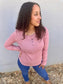 Athena Brushed Ribbed Knit Longsleeve