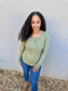 Athena Brushed Ribbed Knit Longsleeve
