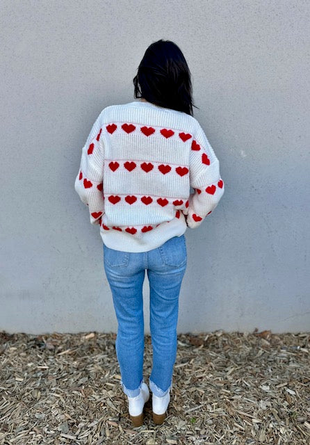 Be My Valentine Knit Pullover