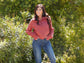 Emerald Zip Up Thumbhole Sleeve Sweatshirt