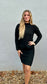 Gianna Two Piece Wrap Dress-Top