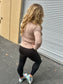 Athena Brushed Ribbed Knit Longsleeve