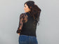 Nora Short Sleeve Mesh Top with Cami