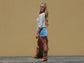 Oriana Hollow Out Sleeve Sweater