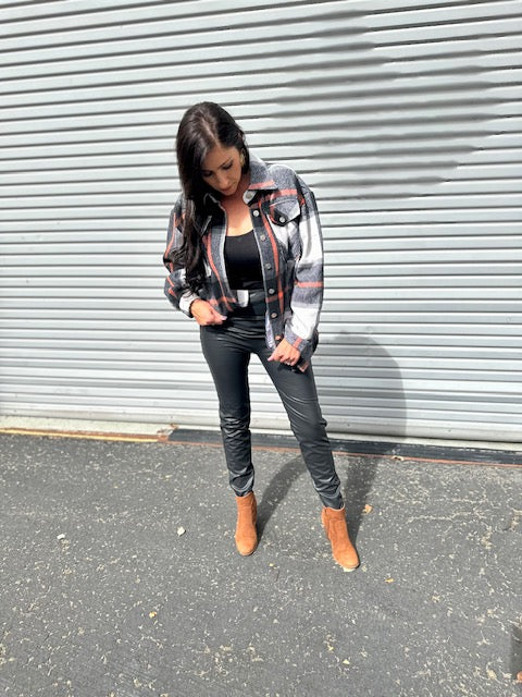 Penny Flannel Shacket