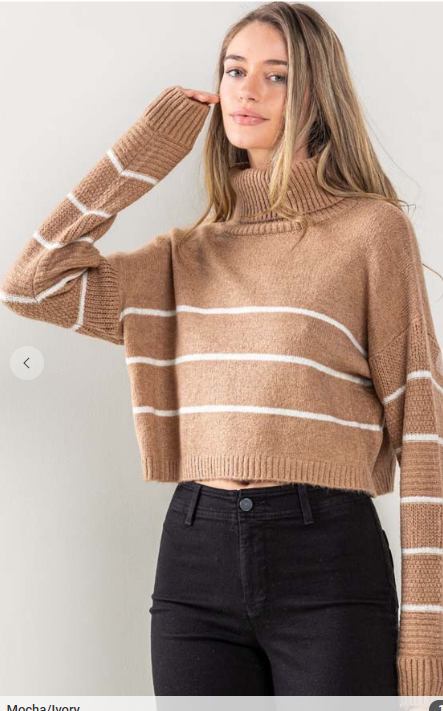 Evelyn Turtleneck Sweater