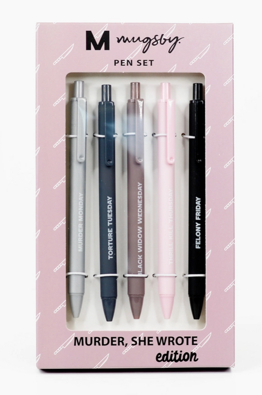 True Crime Pen Set