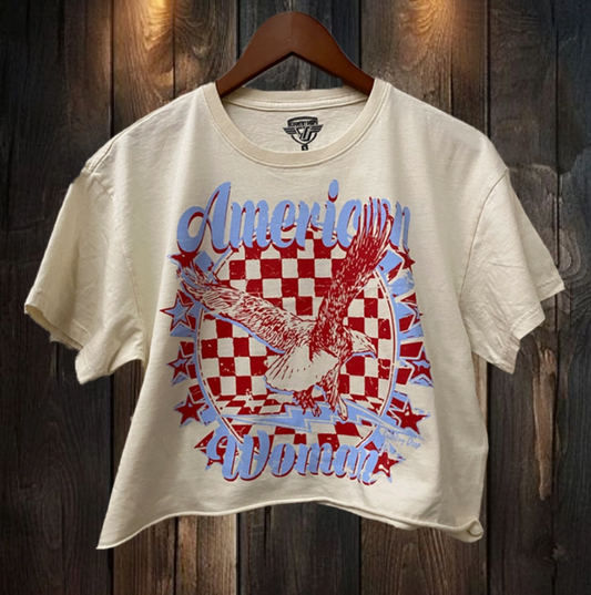 American Woman Graphic Tee