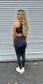 Sleeveless Top and Leggings-Top