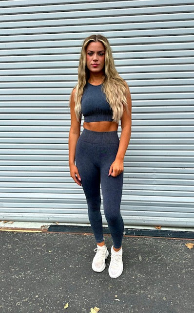 Sleeveless Top and Leggings-Top