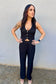 Vest Top Suit Set-Top
