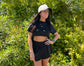 Violet Ruffle Skort Set-Skort