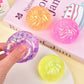 Glitter Squishy Dumpling Stress Ball Sensory Toy