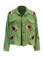 Sequin Football Corduroy Jacket