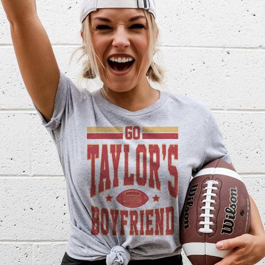 Go Taylor’s Boyfriend Graphic Tee – Swiftie Game Day Shirt