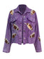 Sequin Football Corduroy Jacket