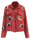 Sequin Football Corduroy Jacket