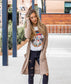 Textured Knit Cardigan